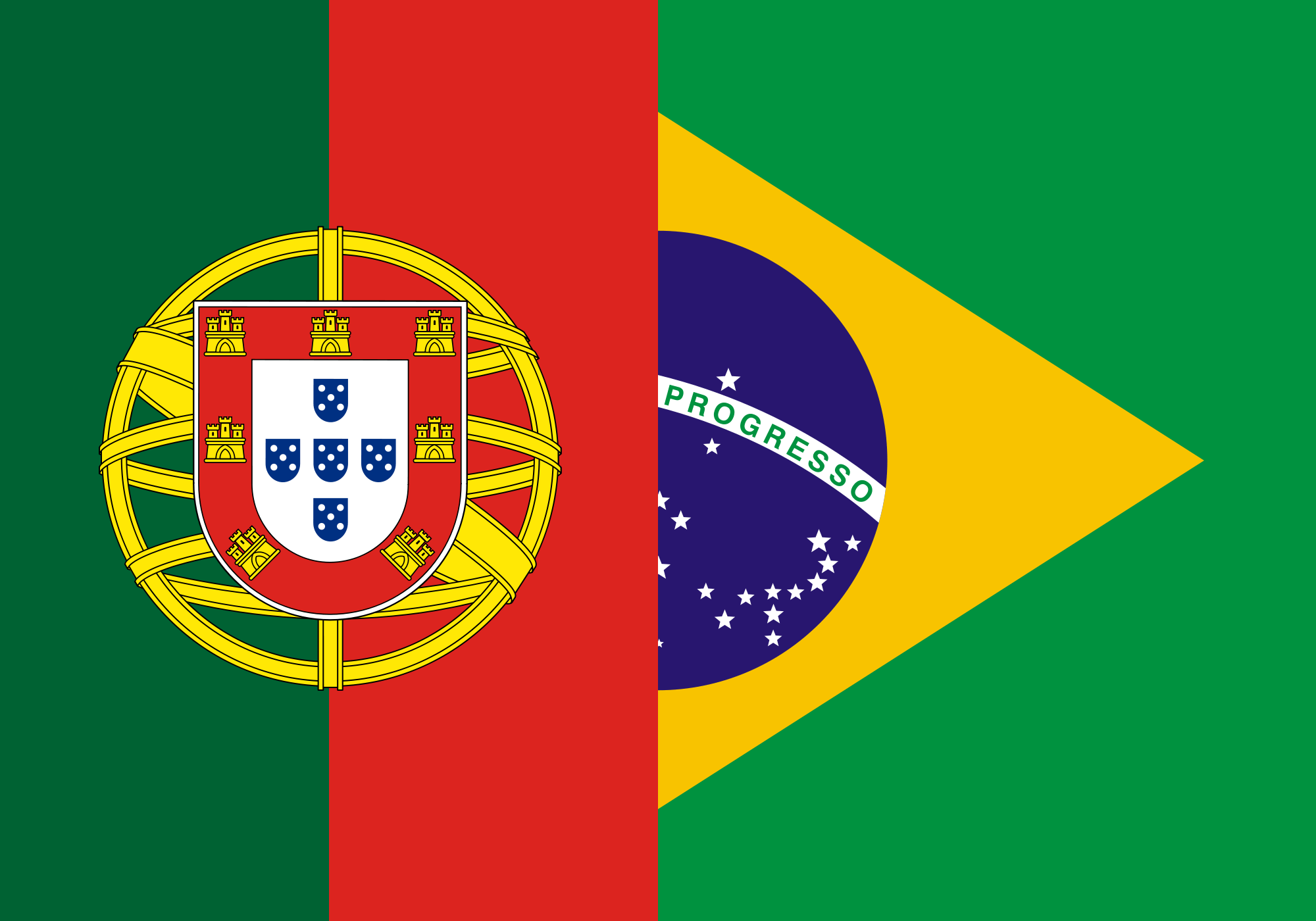 Portuguese of Brazil and Portuguese of Portugal