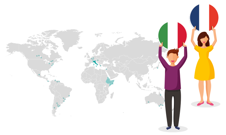 Italien francais top