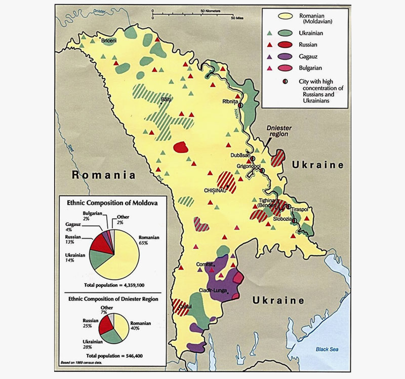 carte Moldavie